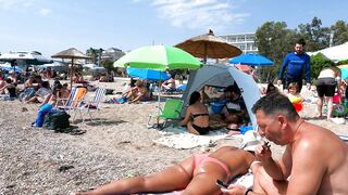 BEACH WALK GREECE????️GLIFADA BEACH????️bikini ????️greece