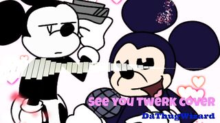 FNF' See You Twerk but Mickey sings it to Suicide Mouse (why?). @DaThugWizard