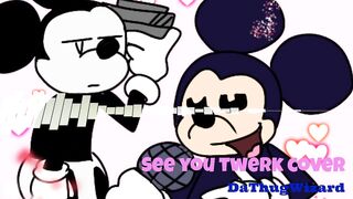 FNF' See You Twerk but Mickey sings it to Suicide Mouse (why?). @DaThugWizard