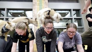 Siena Hosts GOAT YOGA