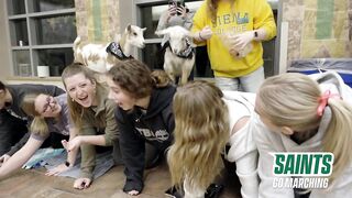 Siena Hosts GOAT YOGA