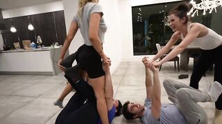 Last to Stop Holding the Spicy Yoga Pose wins $10,000 (It got weird)