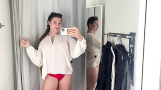 4K Try on haul | Transparent things