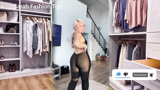 Sarah Try on haul | Leggings Outfit ???????? for daily and some more outfit ideas ????.....أفضل لباس