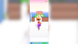 Twerk Race 3D - Running game - Level 4 gameplay - funny