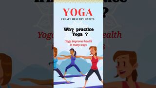 Why practice Yoga ? Importance of Yoga ????‍♀️#shorts #yoga #shortsviral #shortvideo
