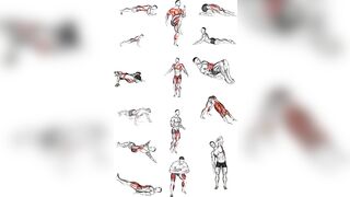 15 stretching exercises #abs #5minabs