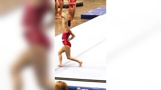 WOW!!!!!????She is so fast and strong and flexible and the best gymnast ever!❤️Love it and the song!!