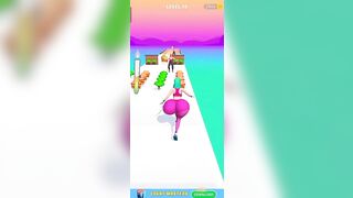 twerk Rase 3D running game #game #funny #gaming #shorts