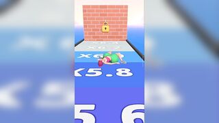 burger khaunga Twerk Race 3D Running #funnygameplay #shortvideo #short