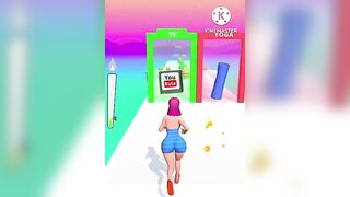 Twerk race 3d funny game#shorts#3dgames#jeyagames21k#like