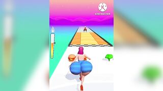 Twerk race 3d funny game#shorts#3dgames#jeyagames21k#like