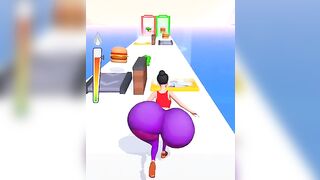 Twerk Race=3d games #10mviews thanks #shorts