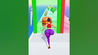 Twerk Race 3d Running Games ????????#shorts