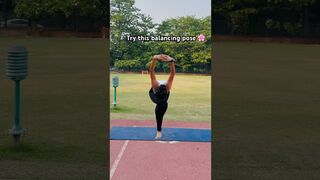 Try this pose| #yoga #yogagirl #yogapose #yogapractice #yogachallenge #shorts #short #youtubeshorts