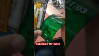 Samsung a51 paper oled glass replace flexible lcd || 6 3 Tech || #samsung