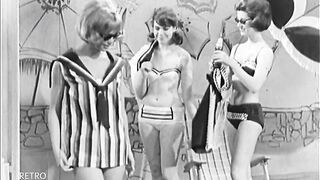 Badeanzüge, Bikinis und Strandmode von 1964 - WDR Doku - Hier und heute