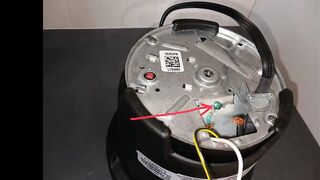 Installation of a flexible power cord for a in sink waste food disposer