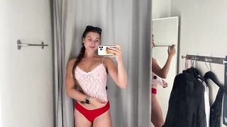 Transparent Clothing Haul See through Try on Haul 1