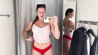 Transparent Clothing Haul See through Try on Haul 1