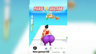 #Twerk Race 3D - Running Game |#viral #youtubeshorts #shortvideo #trending