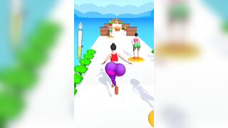 Twerk Race 3d Level - 8 || Twerk Race Running Game #shorts #youtubeshorts #twerkracegame