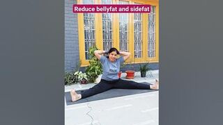 Reduce bellyfat and sidefat |weightloss yoga practice |#bellyfat #flattummy #flatbelly