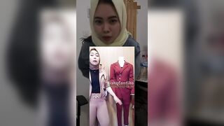 live online clothing store sales, fashion style tudung hijab, outfit jilbab, try on haul hijabers