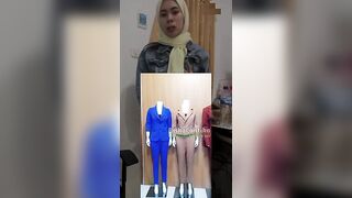 live online clothing store sales, fashion style tudung hijab, outfit jilbab, try on haul hijabers