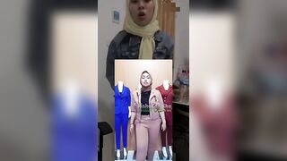 live online clothing store sales, fashion style tudung hijab, outfit jilbab, try on haul hijabers