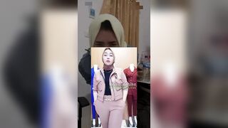 live online clothing store sales, fashion style tudung hijab, outfit jilbab, try on haul hijabers