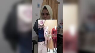 live online clothing store sales, fashion style tudung hijab, outfit jilbab, try on haul hijabers