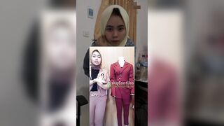 live online clothing store sales, fashion style tudung hijab, outfit jilbab, try on haul hijabers