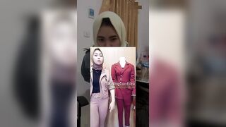 live online clothing store sales, fashion style tudung hijab, outfit jilbab, try on haul hijabers