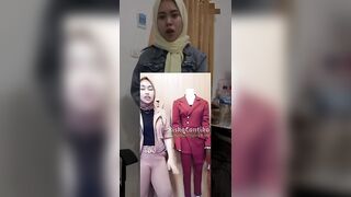 live online clothing store sales, fashion style tudung hijab, outfit jilbab, try on haul hijabers