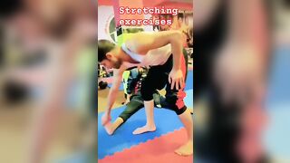 Stretching exercises ???? amazing ???? #martialarts #foryou #boxing #viral #stretching #kickboxing #shorts