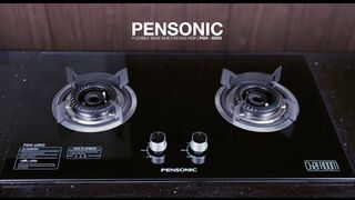 Pensonic Flexible Base Built-In Gas Hob (2 Burners) | PGH-620G