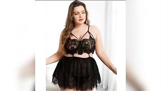 Sensual Elegance Unveiled: BELLEVINO Women's Lace Babydoll Lingerie Set for Honeymoon Bliss!