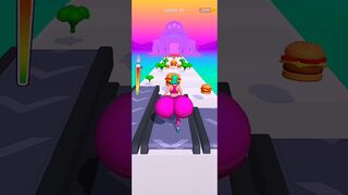 Twerk Race 3 D—Running Game Level- 15 #shorts #trending