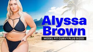 Alyssa Brown ???? Curvy Model - Fashion & Beauty | The Haul of Bikinis You Need to See