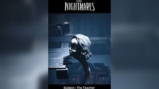 The Flexible Teacher : Little Nightmares #gaming #shorts