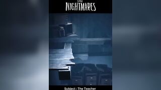 The Flexible Teacher : Little Nightmares #gaming #shorts