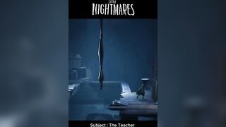 The Flexible Teacher : Little Nightmares #gaming #shorts