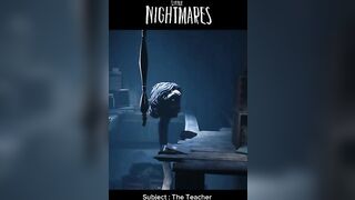 The Flexible Teacher : Little Nightmares #gaming #shorts