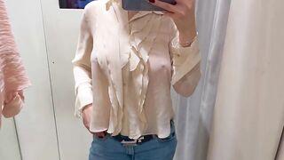 [4K] Transparent Haul | Zara Try on Haul