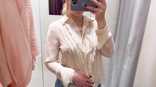 [4K] Transparent Haul | Zara Try on Haul