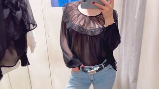 [4K] Transparent Haul | Zara Try on Haul