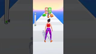 Twerk Race 3D gameplay #02 #shorts