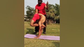 TONIKBYAMAGARGROUP ACRO YOGA #trending #yoga #viral #video #shorts #india