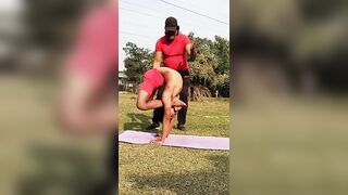 TONIKBYAMAGARGROUP ACRO YOGA #trending #yoga #viral #video #shorts #india